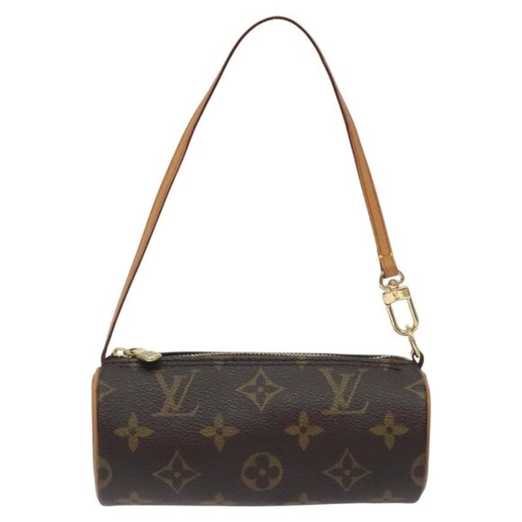 LOUIS VUITTON Monogram Papillon Pouch LV Auth - Picture 2 of 15